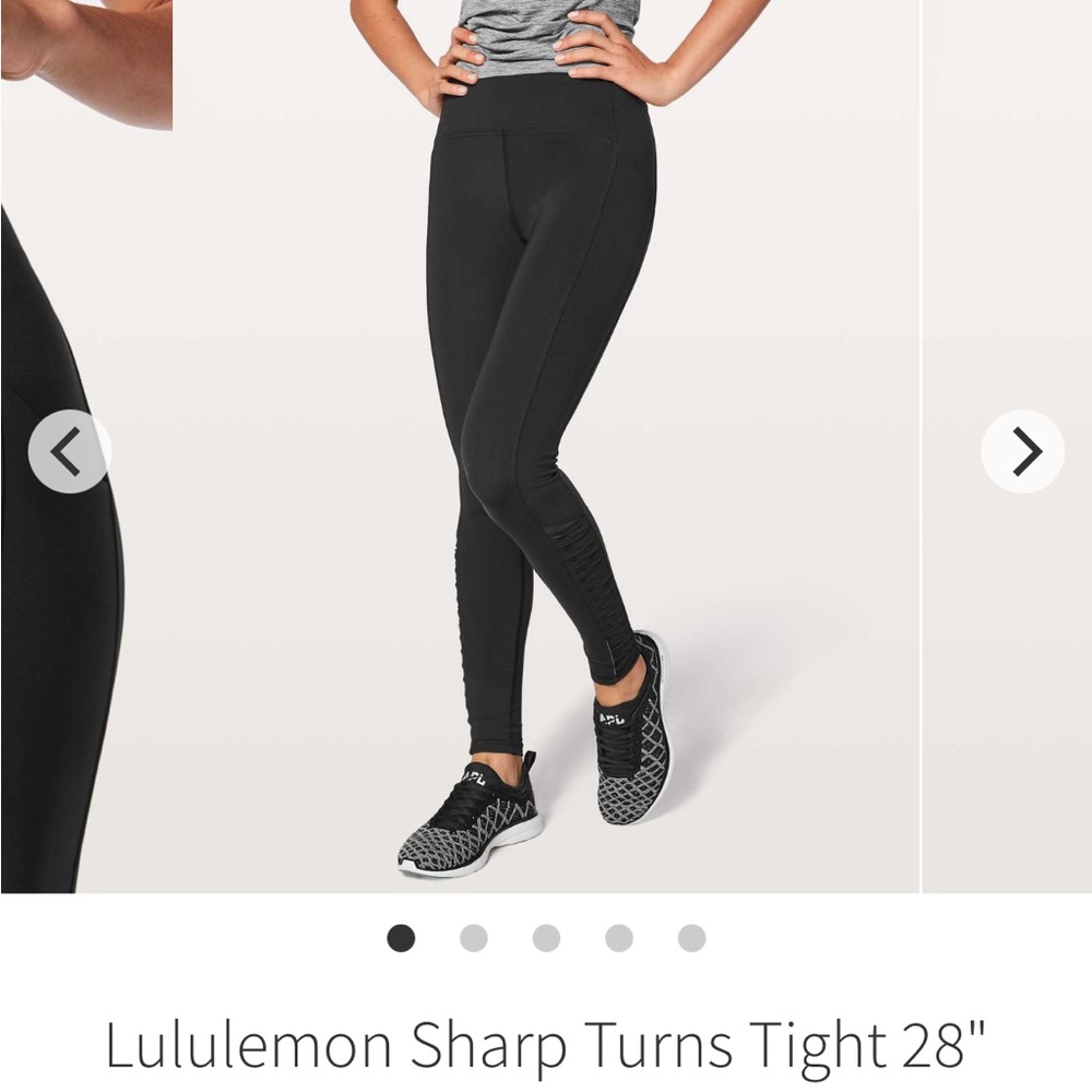 Lululemon full length 28” sharp turns leggings
